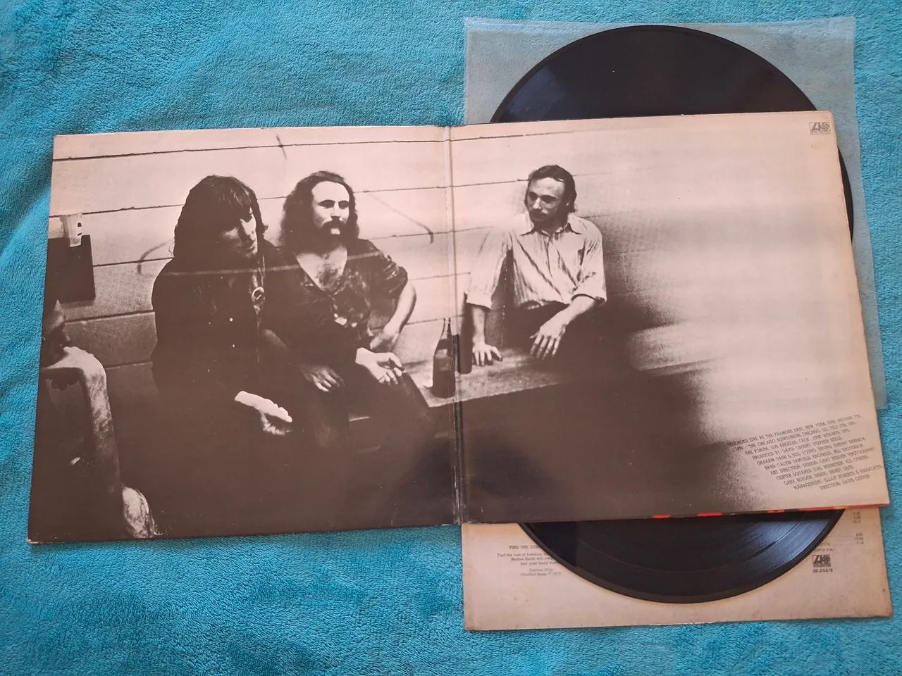 LP Crosby Stills Nash Young Four Way Street Gatefold  - Foto 3
