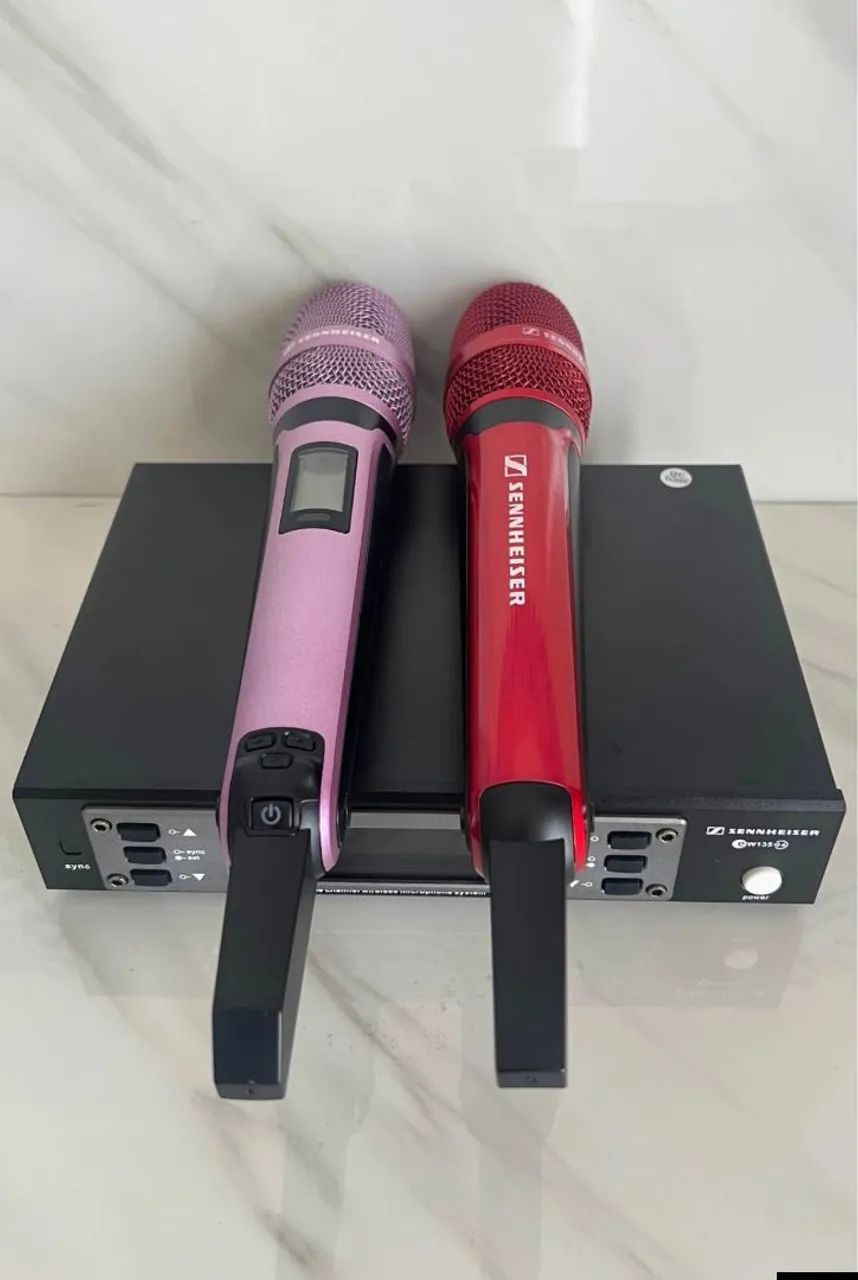 Microfone Sem fio Sennheiser Duplo Ew135 G4 Linha profissional (Novo, várias cores) - Foto 3