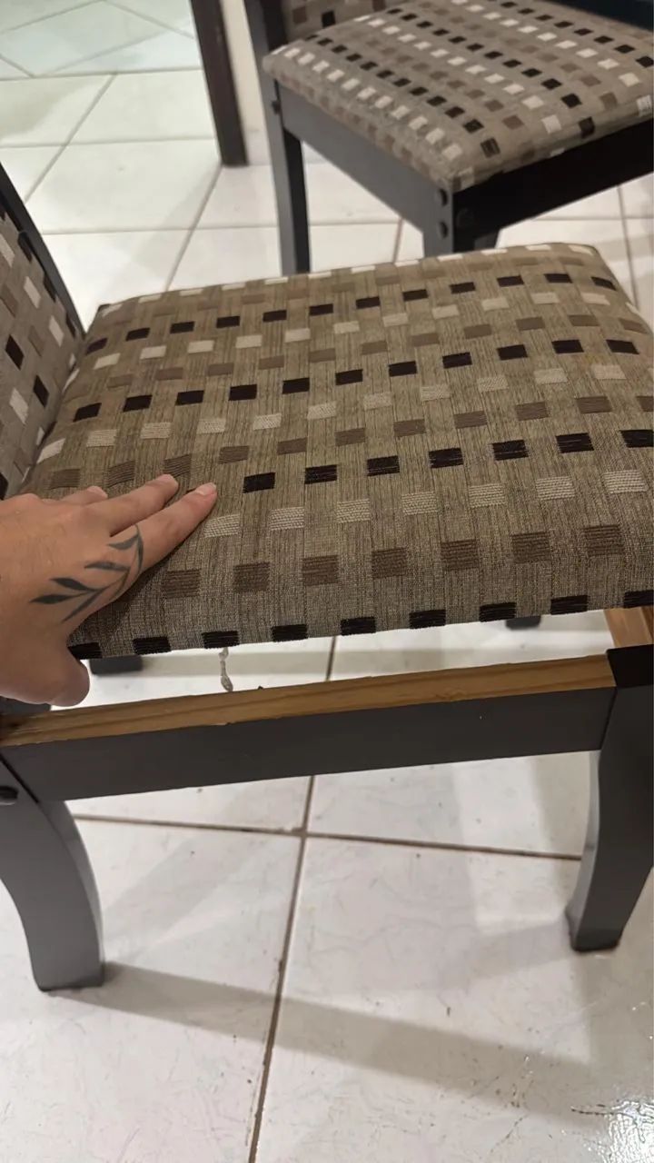 Mesa com centro giratório  - Foto 4