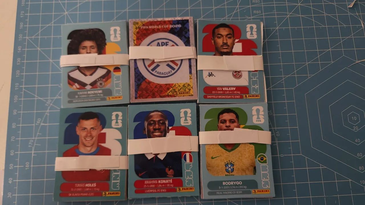 Figurinhas Copa 2026 - Com Holográficas  - Foto 2