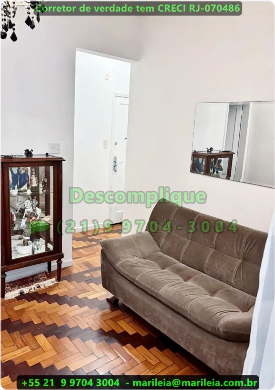 Charmoso e Amplo Sala e Quarto (separado) - Arejado e Claro- 33m²