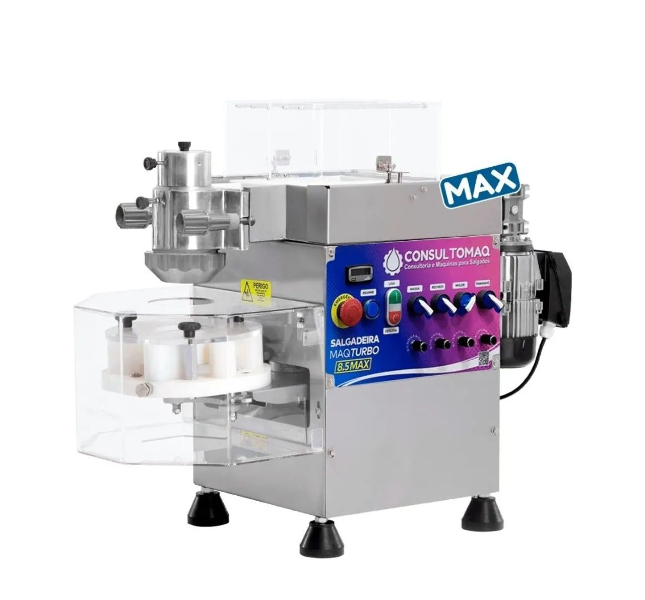SALGADEIRA MAQTURBO 8.5 MAX + KITMAIS DUPLO RECHEIO