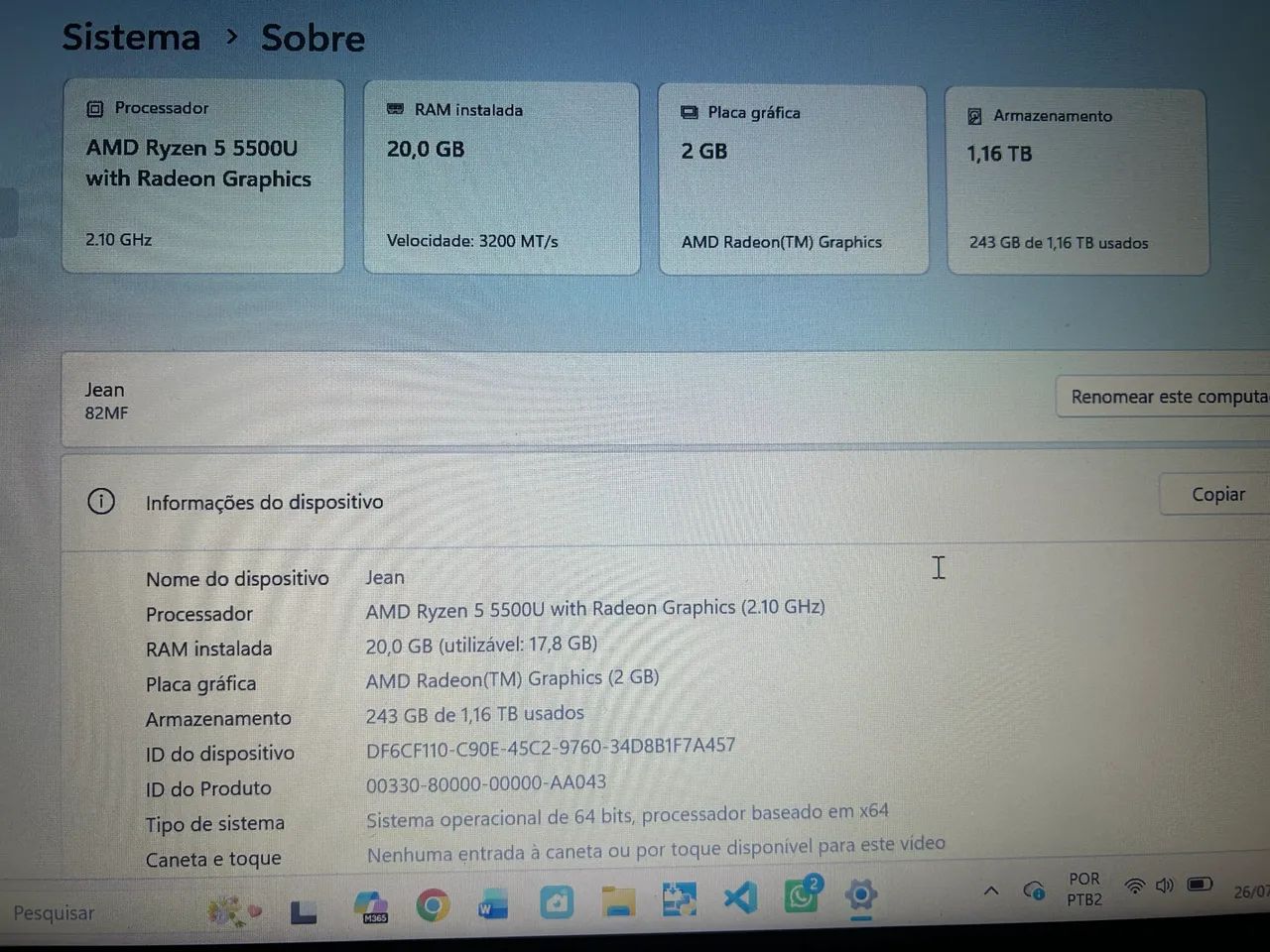 Notebook Lenovo - Foto 3