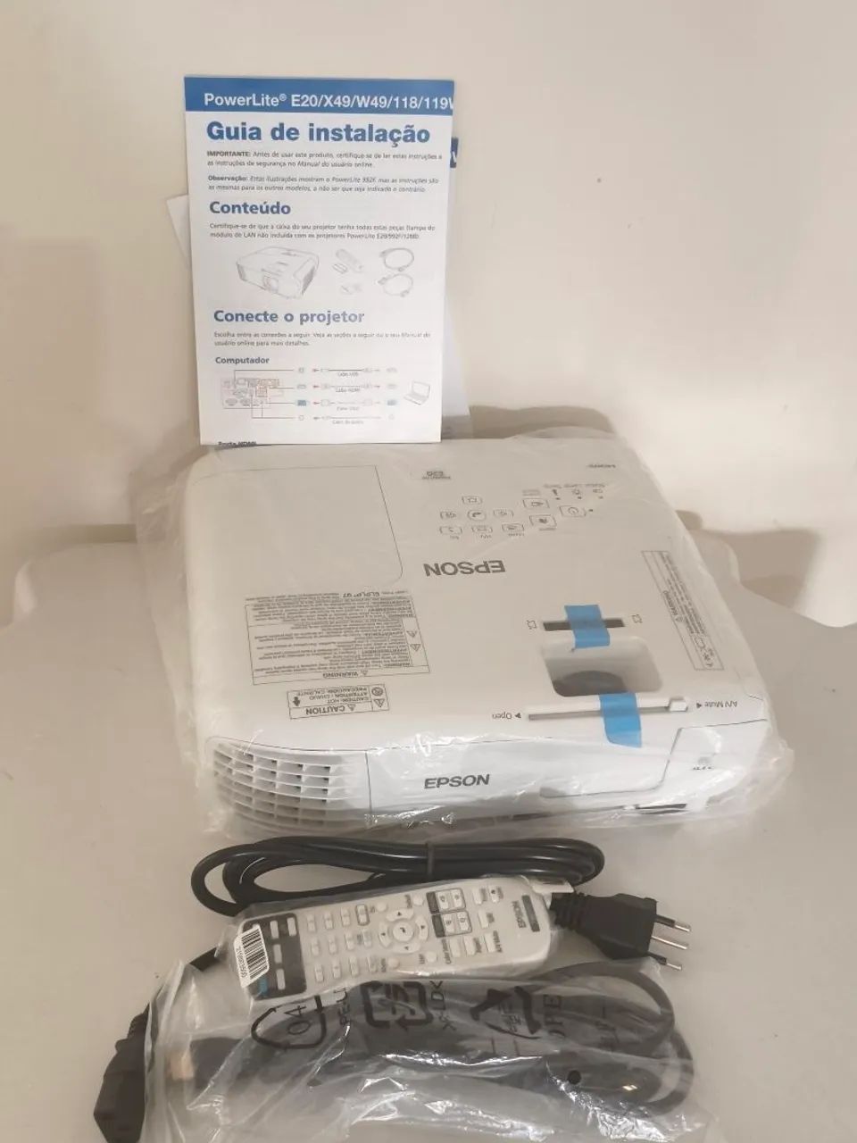 Projetor Epson e20 novo  - Foto 5