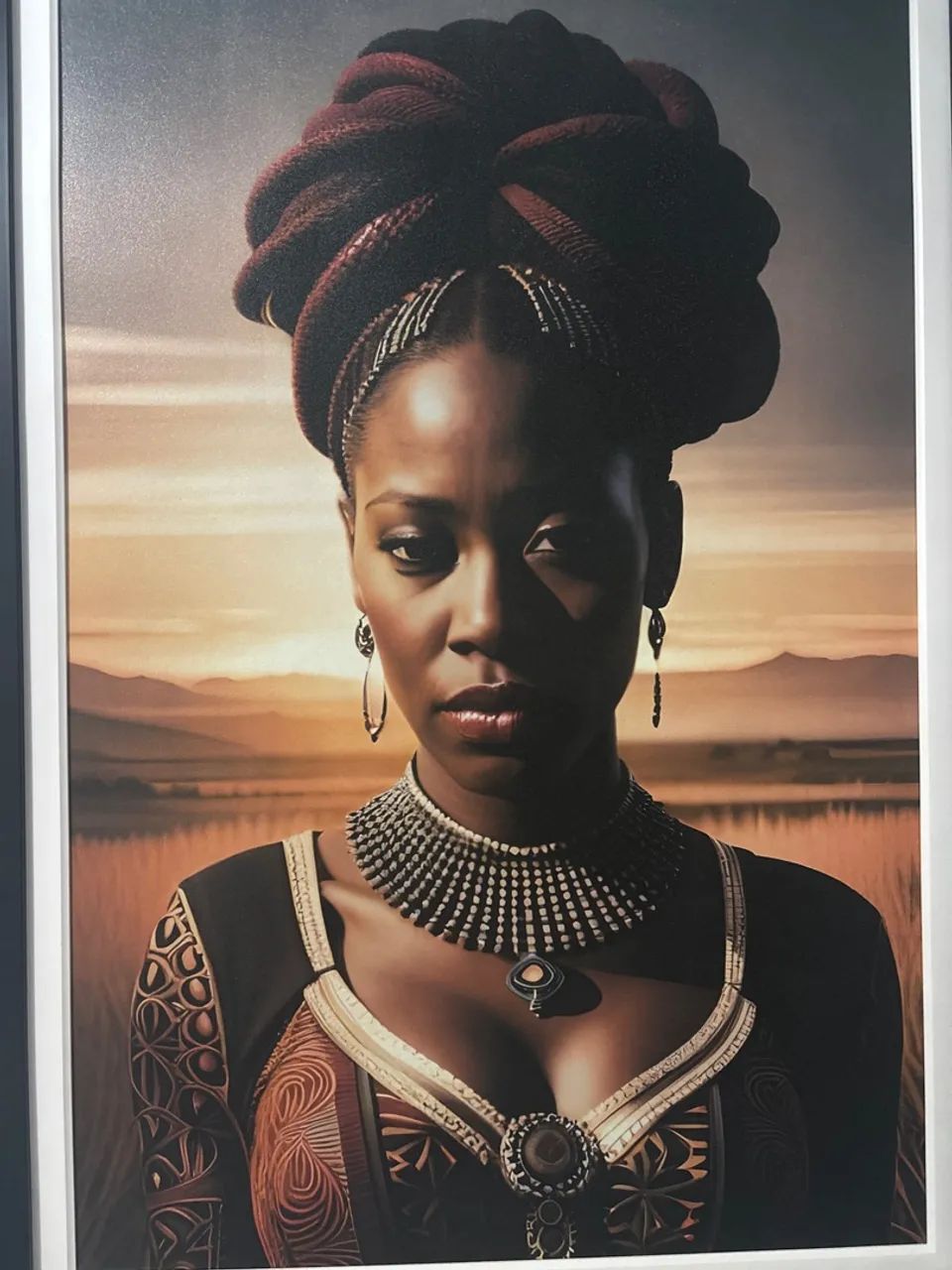 Quadro Africano - Foto 2