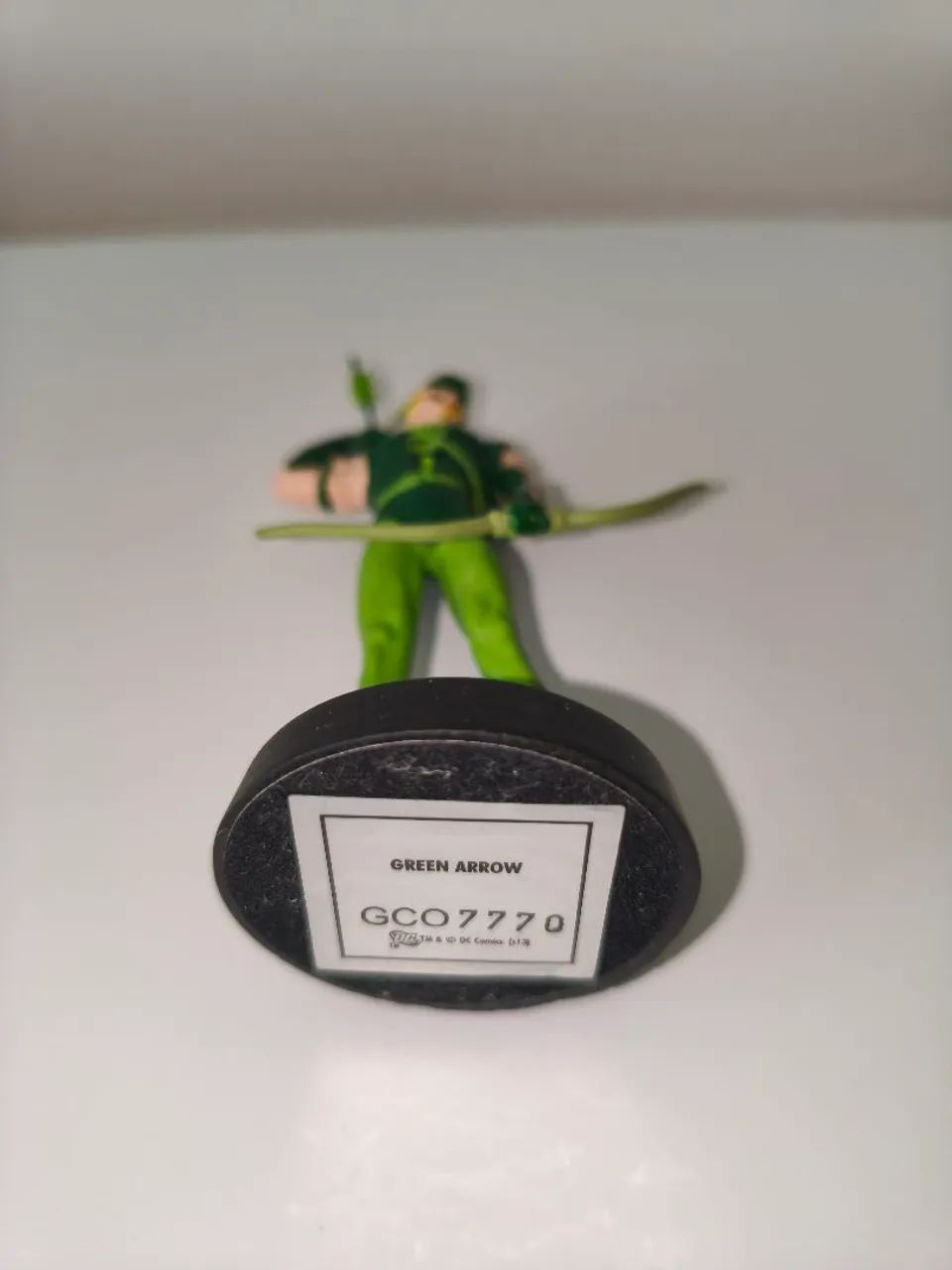 Miniatura Arqueiro Verde Eaglemoss DC #07 + Caixa + Fascículo - Foto 2