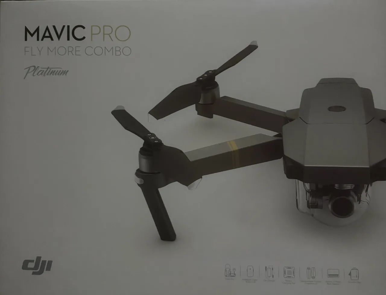 Drone DJI MAVIC PRO Fly More Combo Platinum 