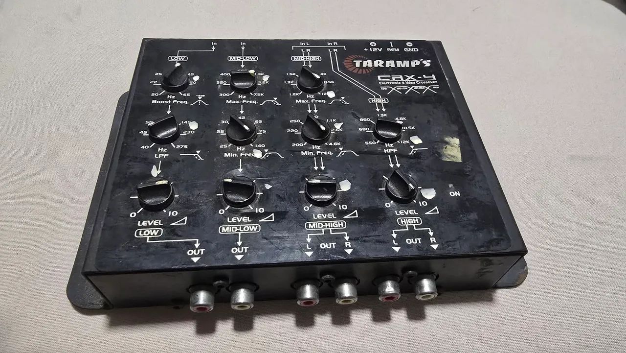 Crossover Taramps - Equipamentos e Acessórios de Som - Jabotiana