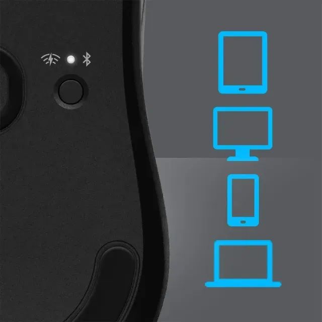 Mouse Logitech G603 Lightspeed Sem Fio + Bluetooth Sensor HERO - Foto 2