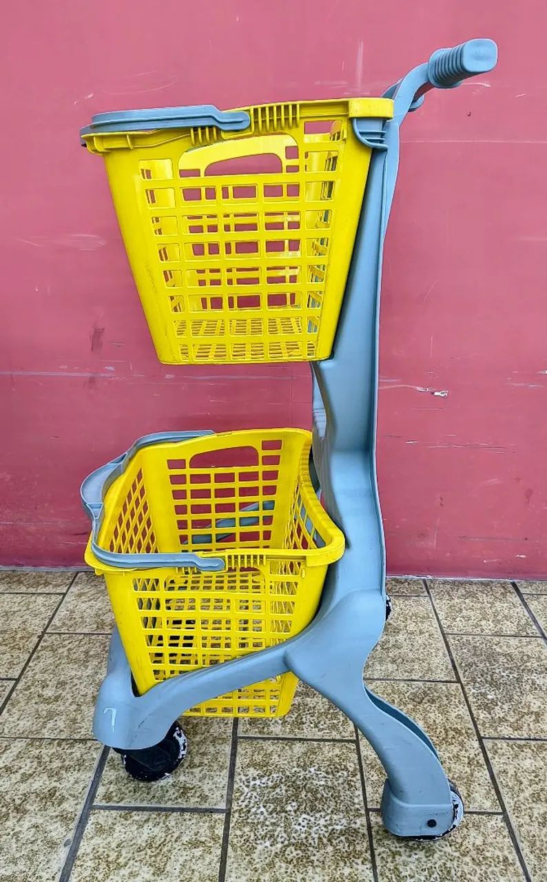 Carrinho de Compras para Supermercado e Mercadinho  - Foto 4