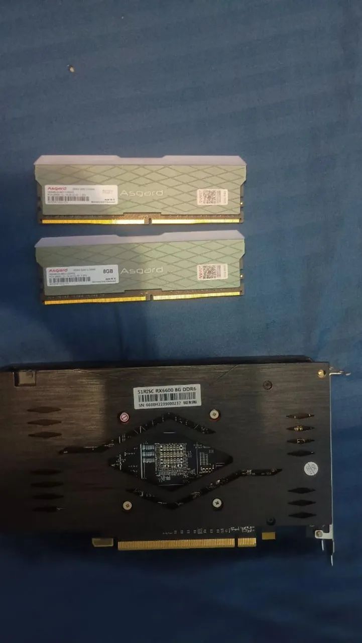 Quero trocar esses dois itens e uma placa mais potente  - Foto 2