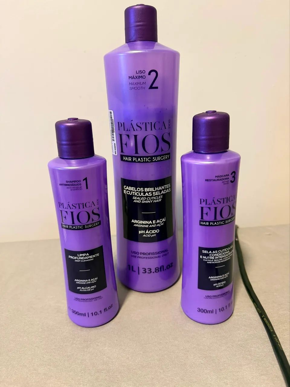 Cadiveu Plástica dos Fios Original + Shampoo + Máscara 