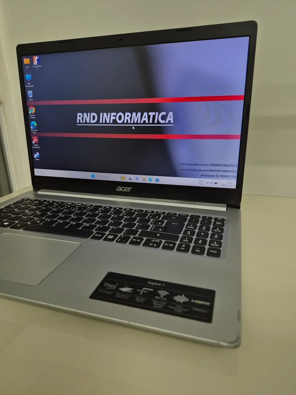 I5 10° com placa de vídeo com garantia - Foto 3