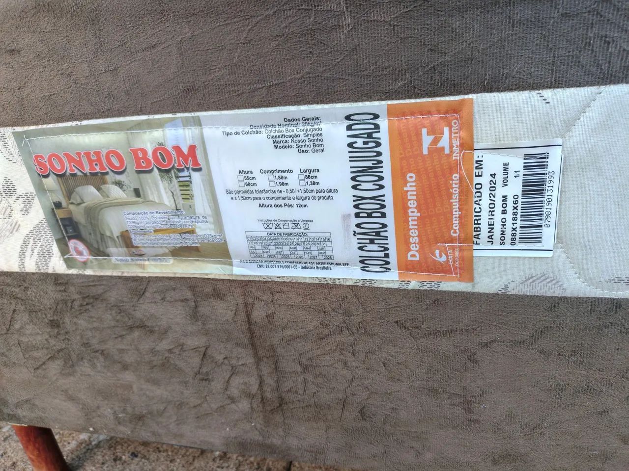Vendo cama box de solteiro conjugada  - Foto 5