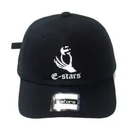 Boné E-STARS Skull aba curva preto - Foto 2
