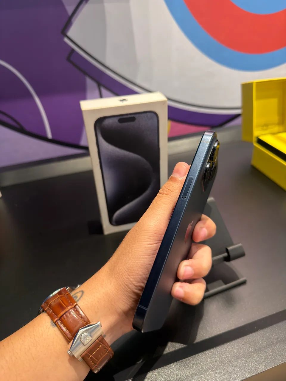 15 PRO MAX ? 256GB - BLUE TITANIUM - Foto 4