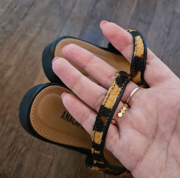 sapatilha slingback oncinha - Foto 3