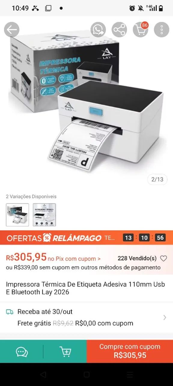 Impressora  - Foto 2