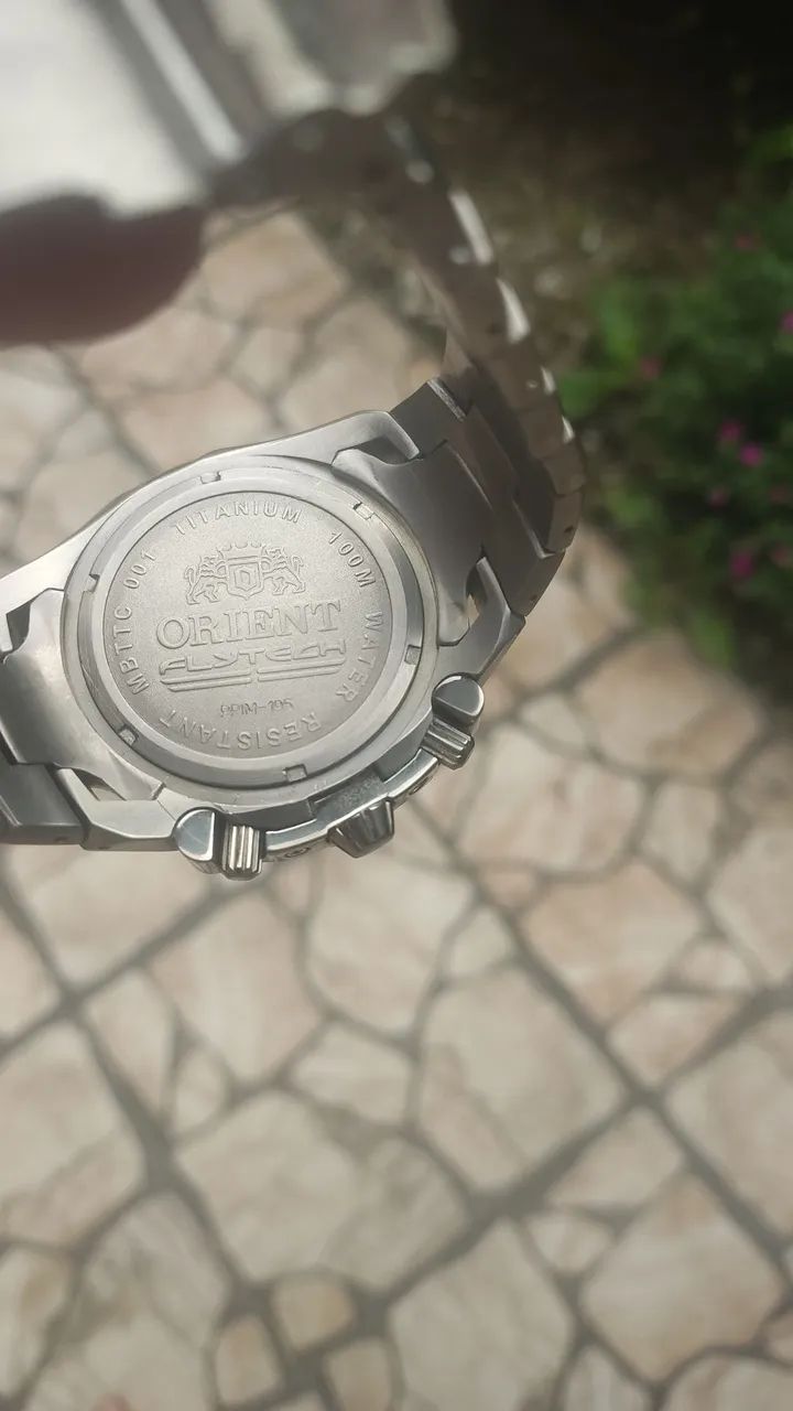 Vendo relógio Orient flytech - Foto 4