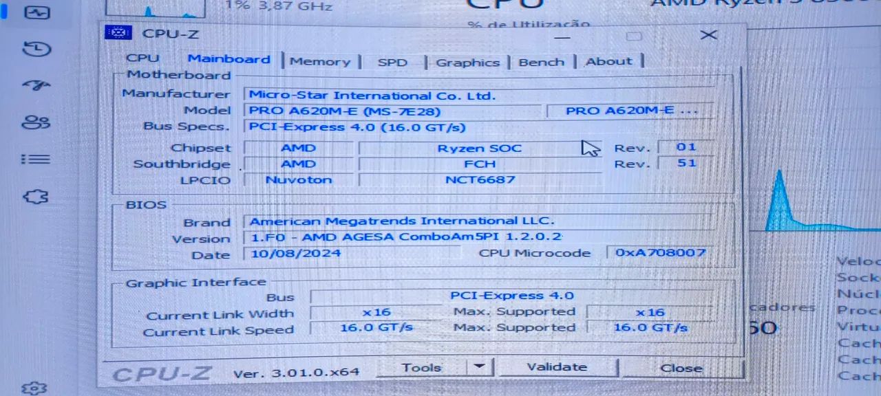 Kit am5 a620 pro - Ryzen 5 8500g - Foto 2