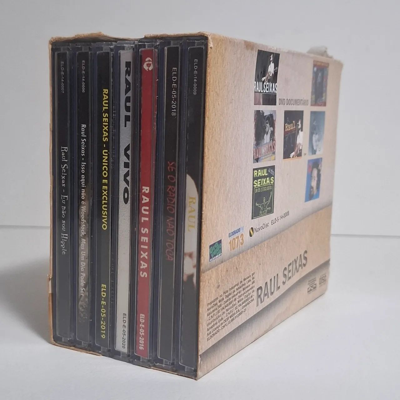 Box CD Raul Seixas 25 Anos Toca Raul 6 Cds + DVD - Foto 3