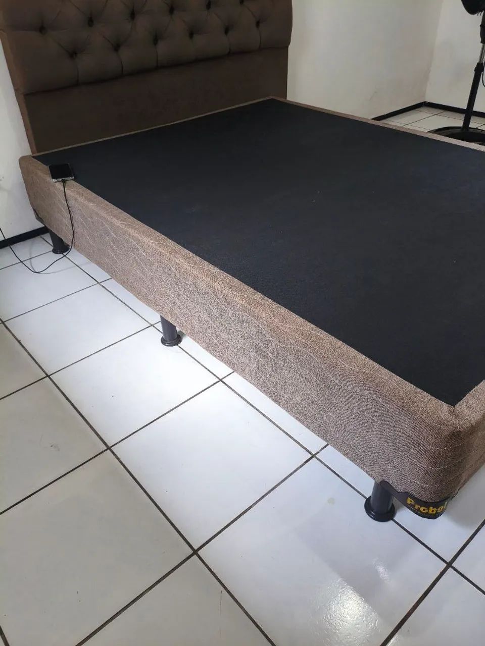 Vendo cabeceira com base de cama casal  - Foto 2
