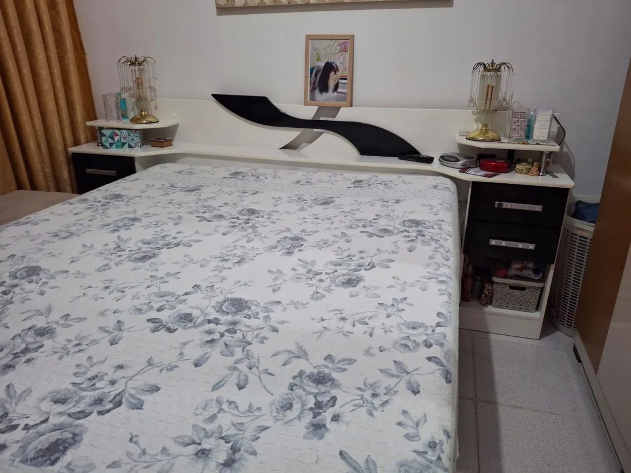 Colchão, Box, Cabeceira com 4 Gavetas  - Foto 4