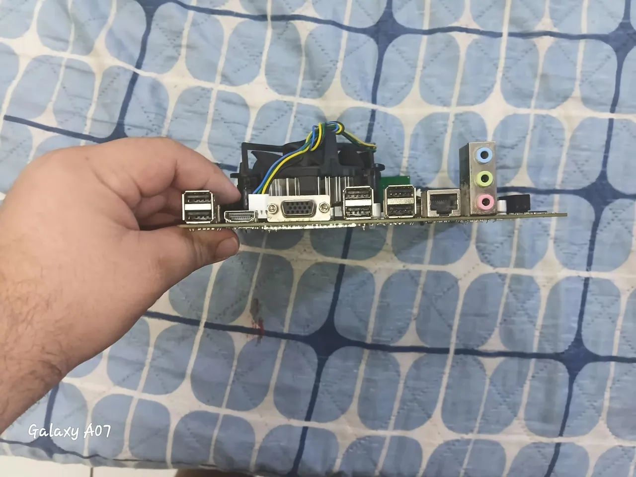 Placa mãe h61 com i5 e ram - Foto 2