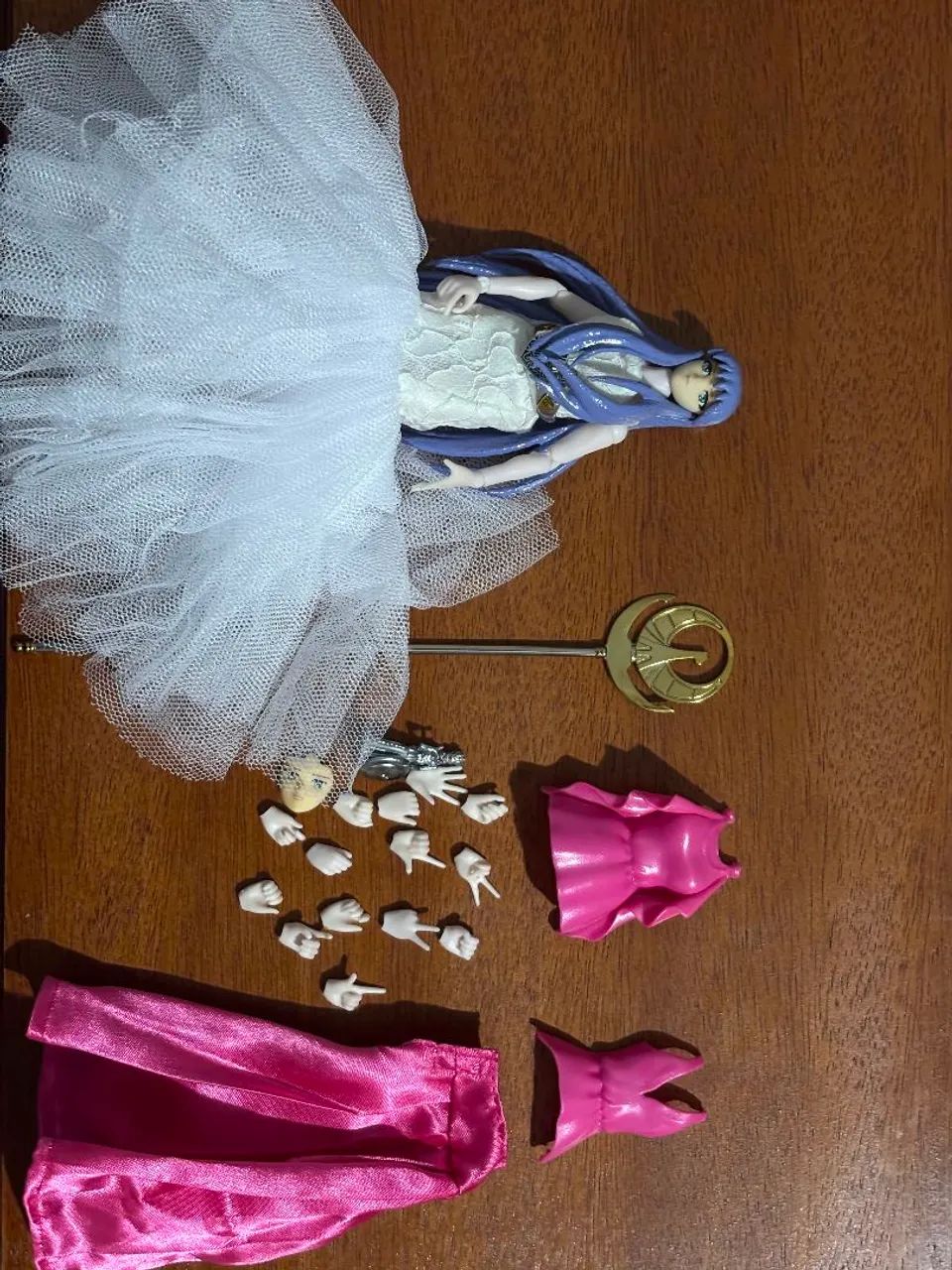 boneca athena saori kido cavaleiros do zodíaco - Foto 5