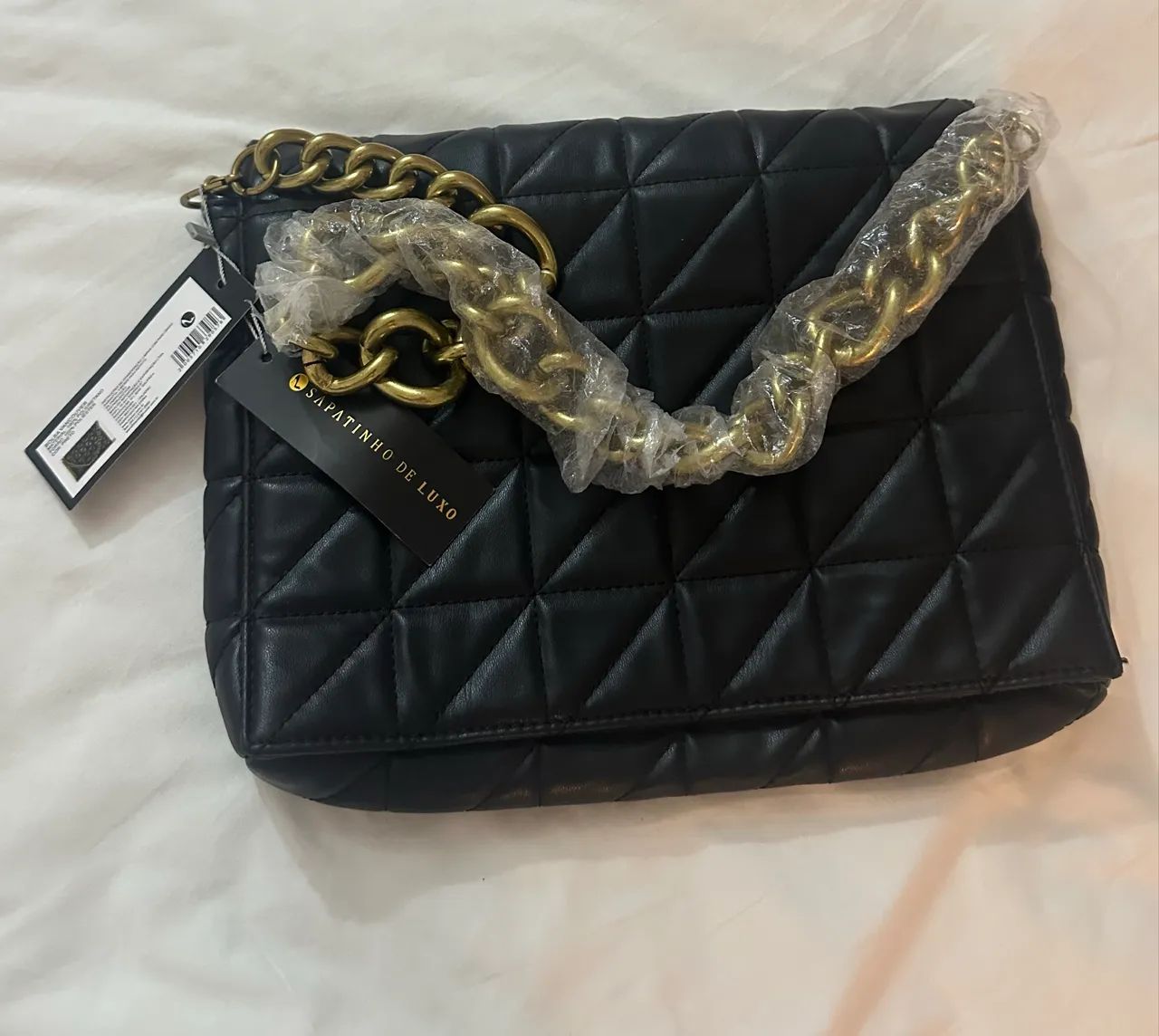 Bolsa nova sapatinho de luxo