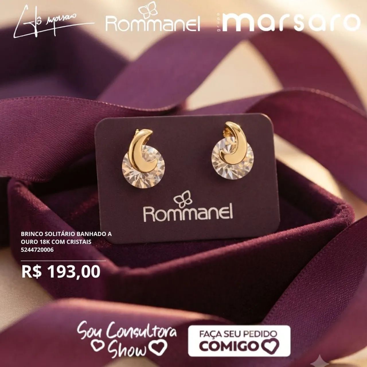 Brincos Rommanel  - Foto 3