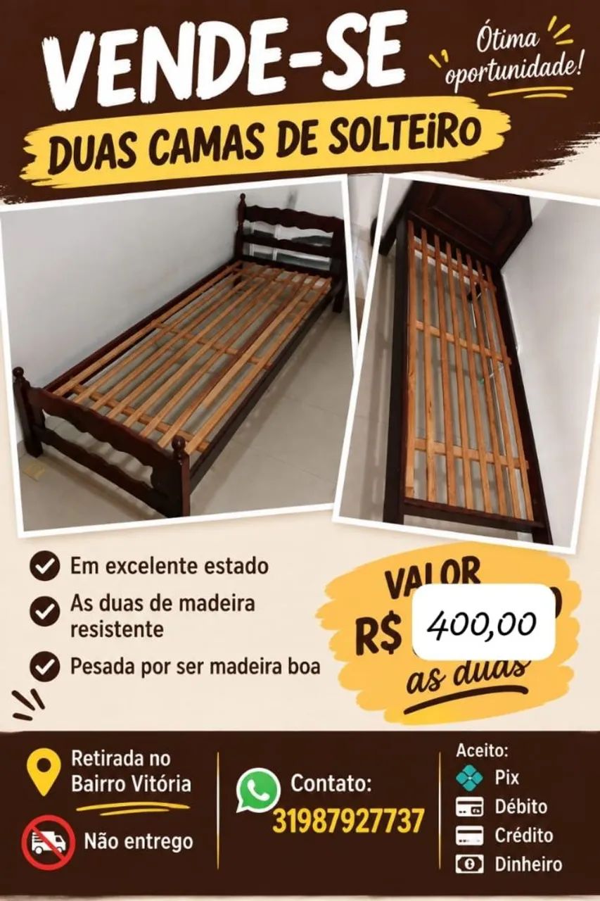 2 camas de solteiro  - Foto 5