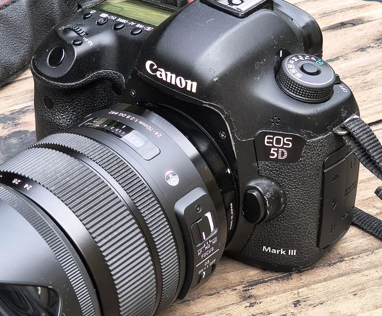 Canon 5D mark iii, Sigma f/2,8 24-70mm, Flash Godox V860 III