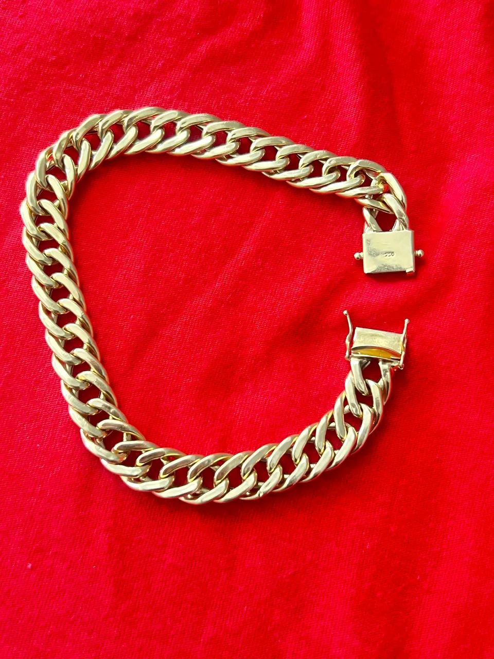 Corrente e pulseira em ouro 18 - Foto 2