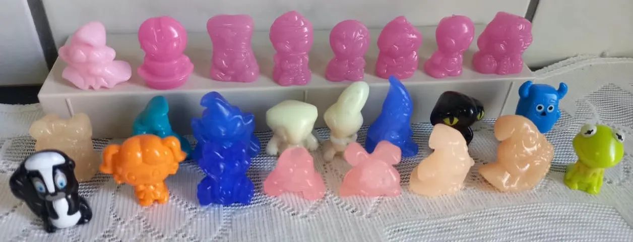 Kit com 24 Geloucos diversos