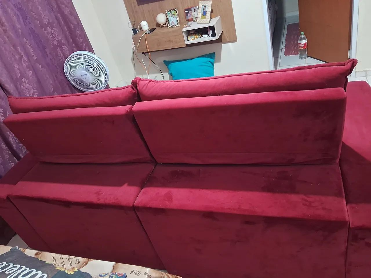Vendo sofá retrátil 4 lugares  - Foto 3