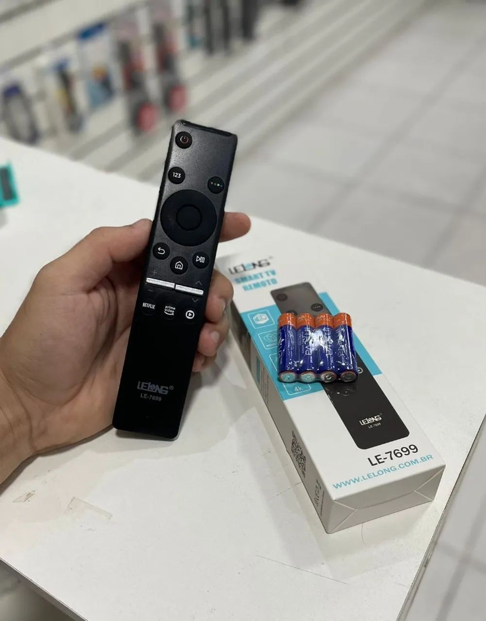 Controle samsung smart 4k TV - Fazemos entregas 