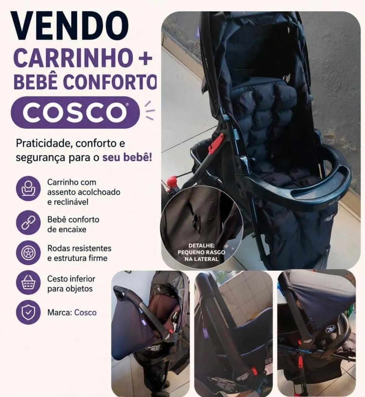 Carrinho cosco
