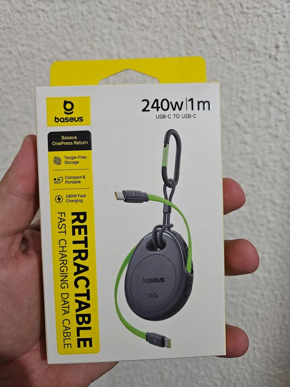 Cabo retrátil Baseus