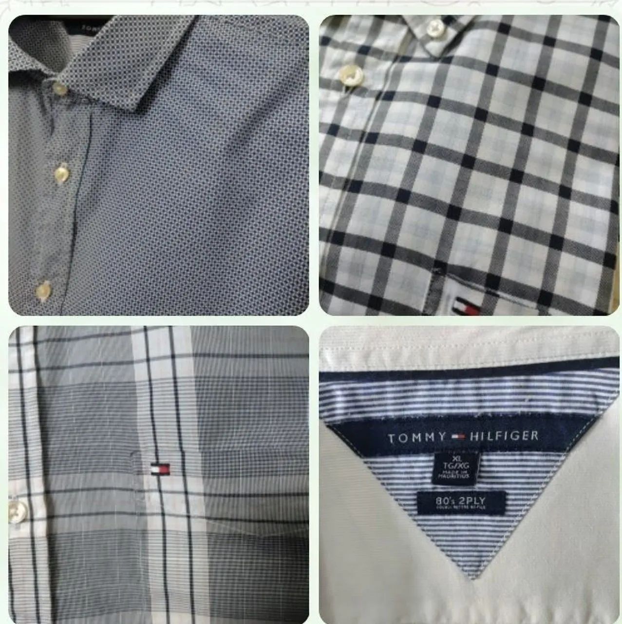 4 Camisas Tommy Hilfiger  - Foto 2