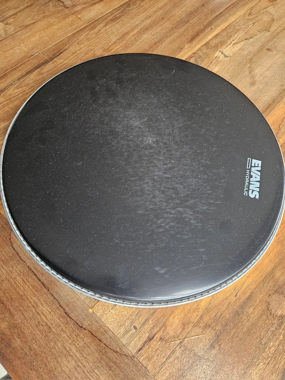 Peles de bateria Evans Hidraulic Black  - Foto 4