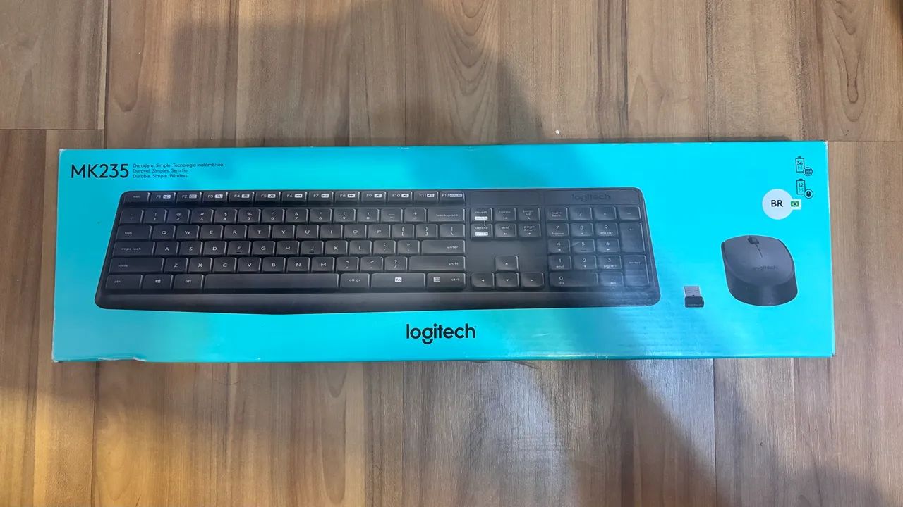 Teclado e mouse Logitech MK235