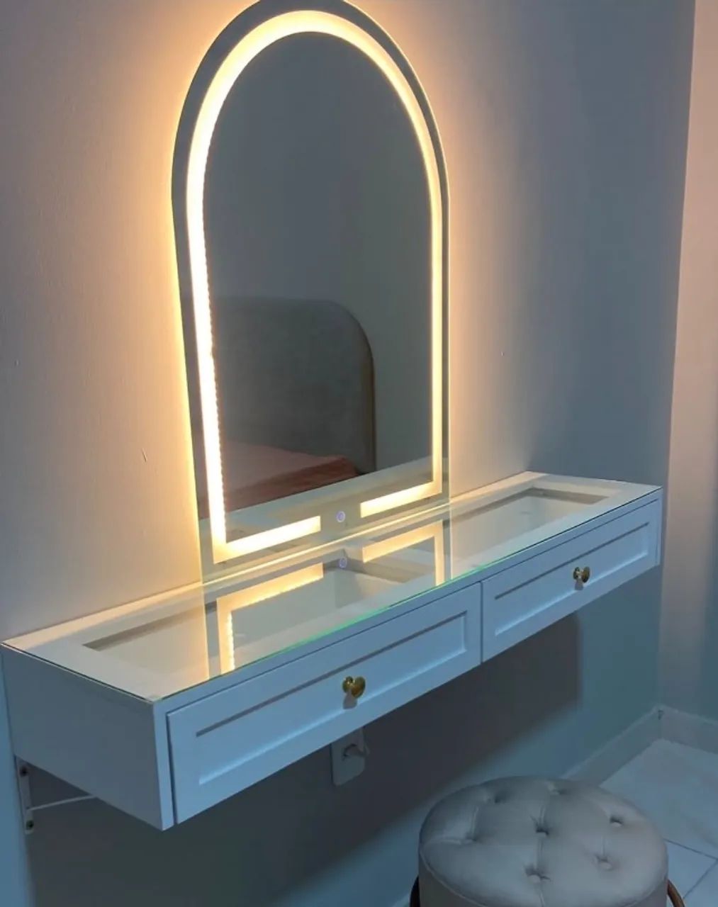 Espelho decorativo e funcional com e sem led  - Foto 3