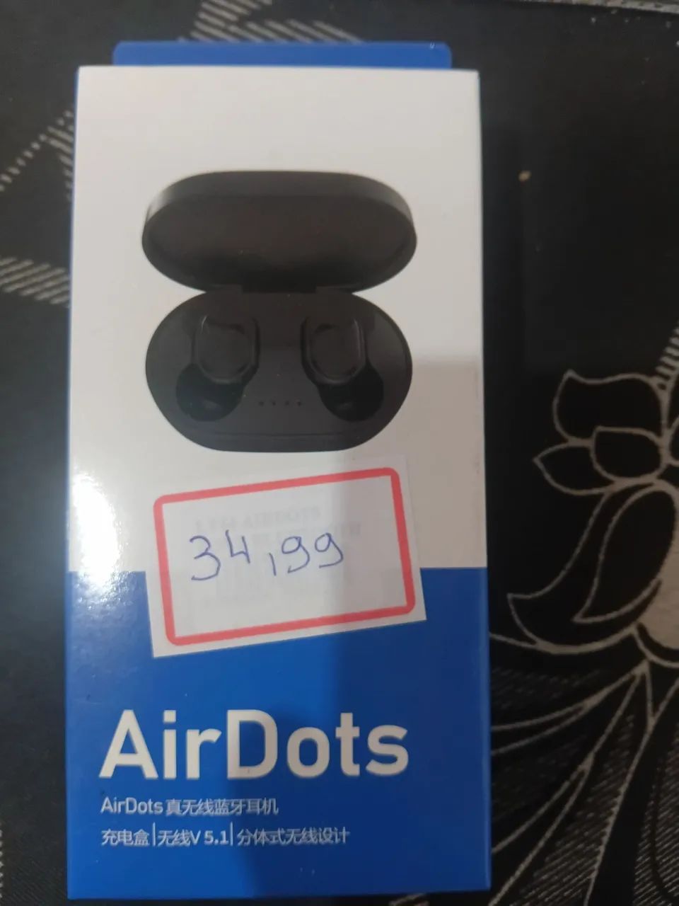 Fone de ouvido Bluetooth 