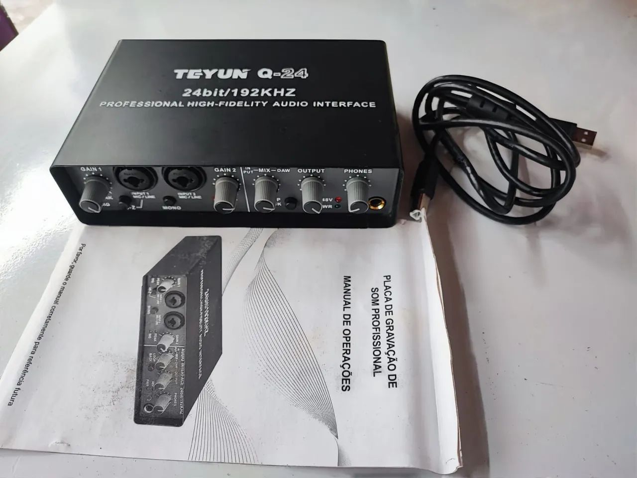 Interface de Áudio Teyun Q-24 - Foto 5