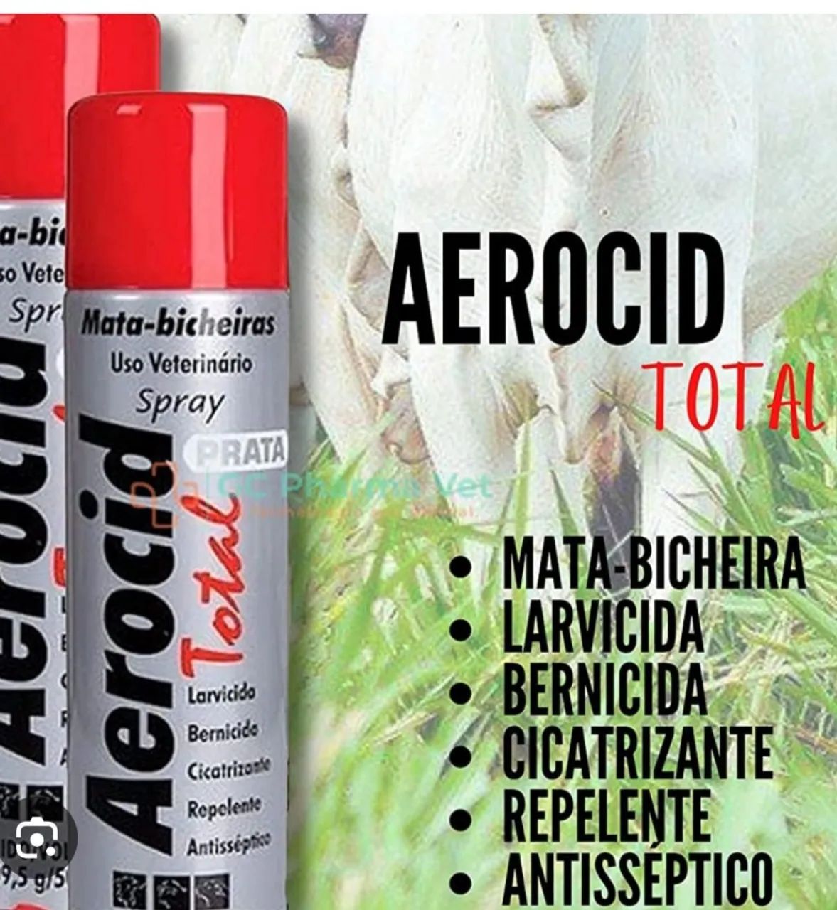 Aerocid mata bicheira