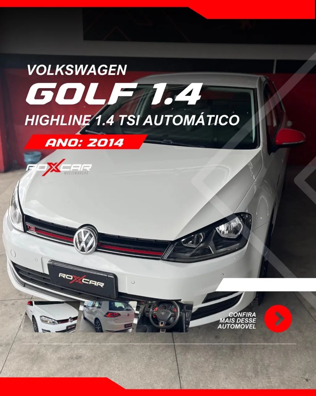 Volkswagen Golf Golf Highline 1.4 TSI 140cv Aut. 2014