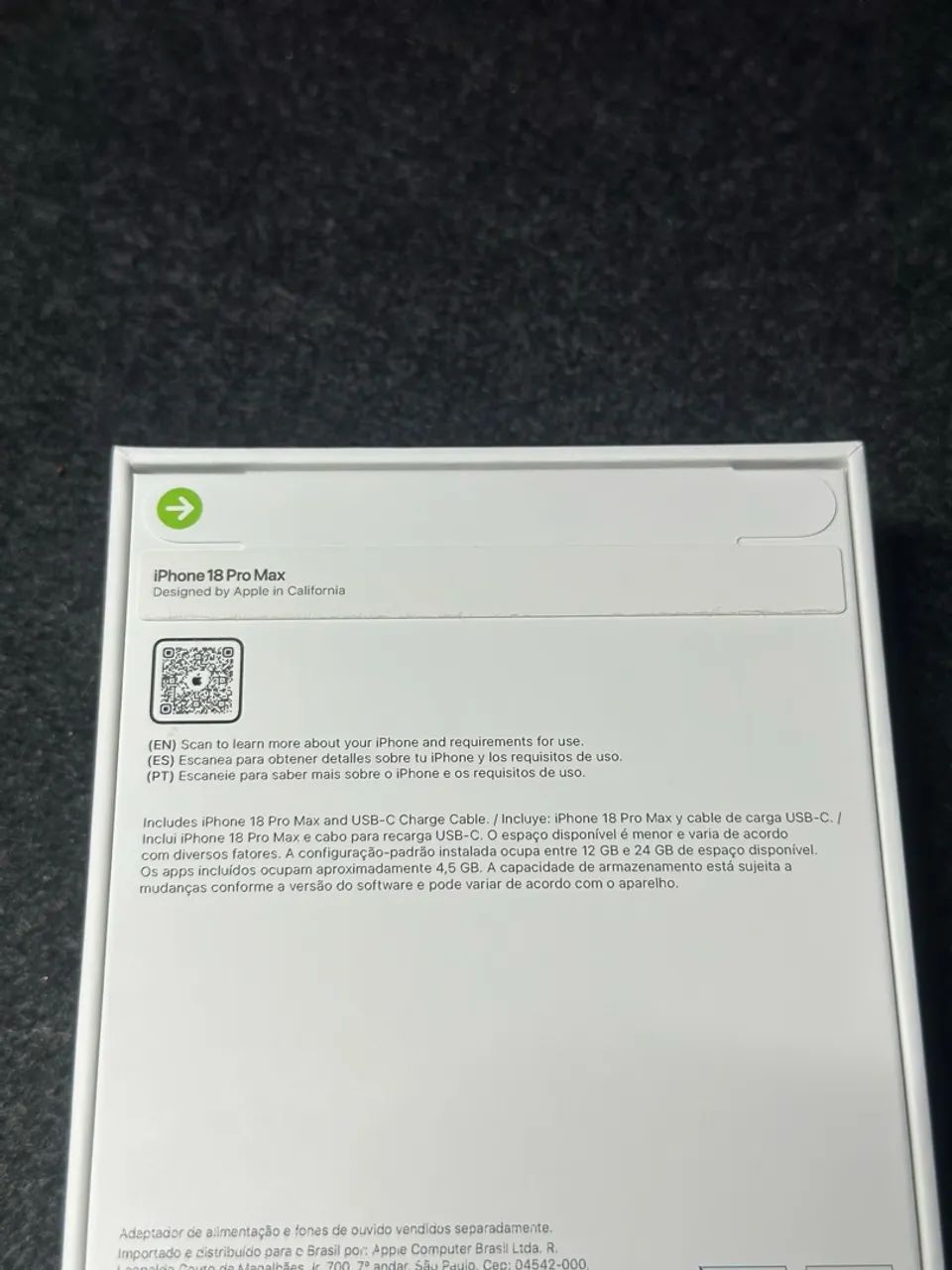 iPhone 18 Pro Max 256gb | Lacrado, com Nota Fiscal e com Garantia - Foto 5
