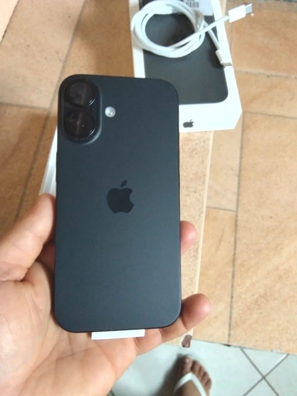 iPhone 16 preto - 256gb 