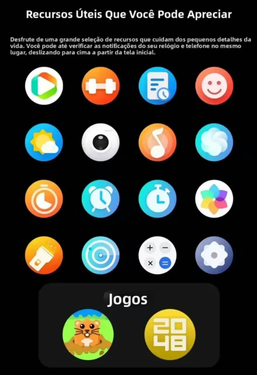 Smartwatch resistente a água com multifunções P81 - Foto 5